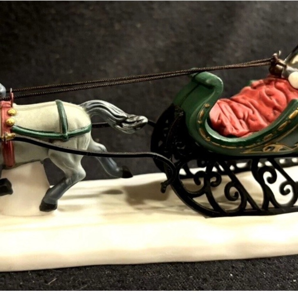 Festive Sleigh Ride Figurine - Picture 2 of 9